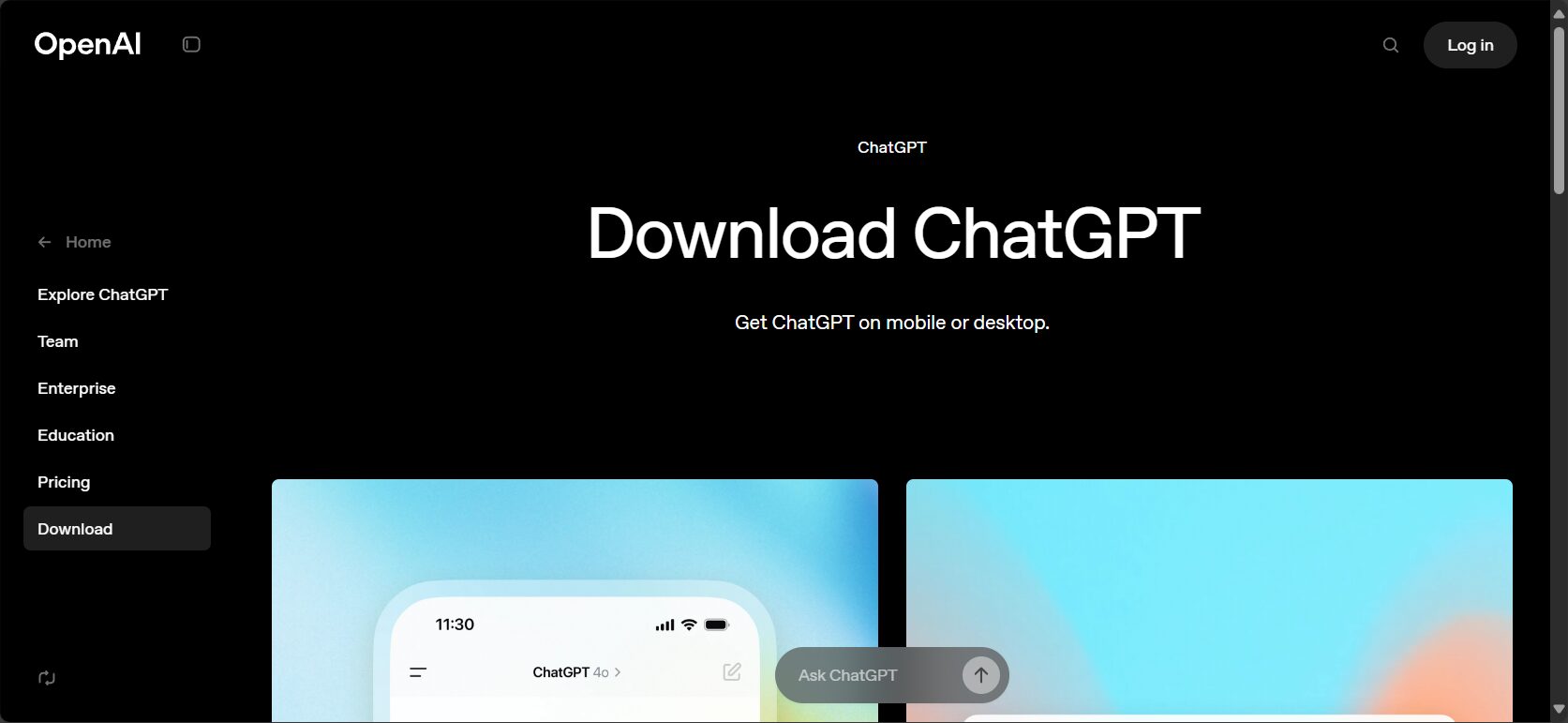 chatgpt下载