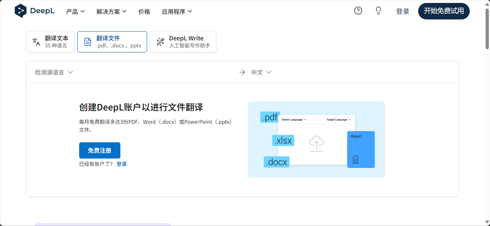 文档翻译