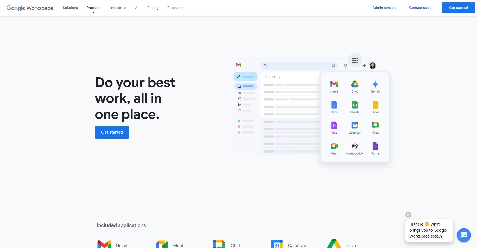 Gemini在Workspace的AI整合
