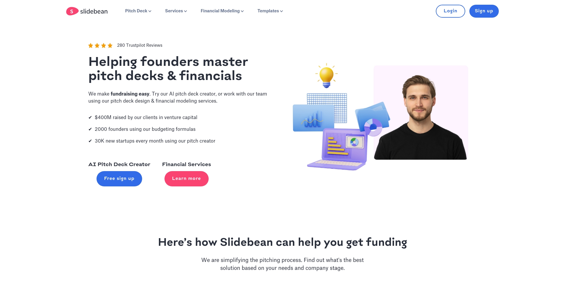 Slidebean官网截图