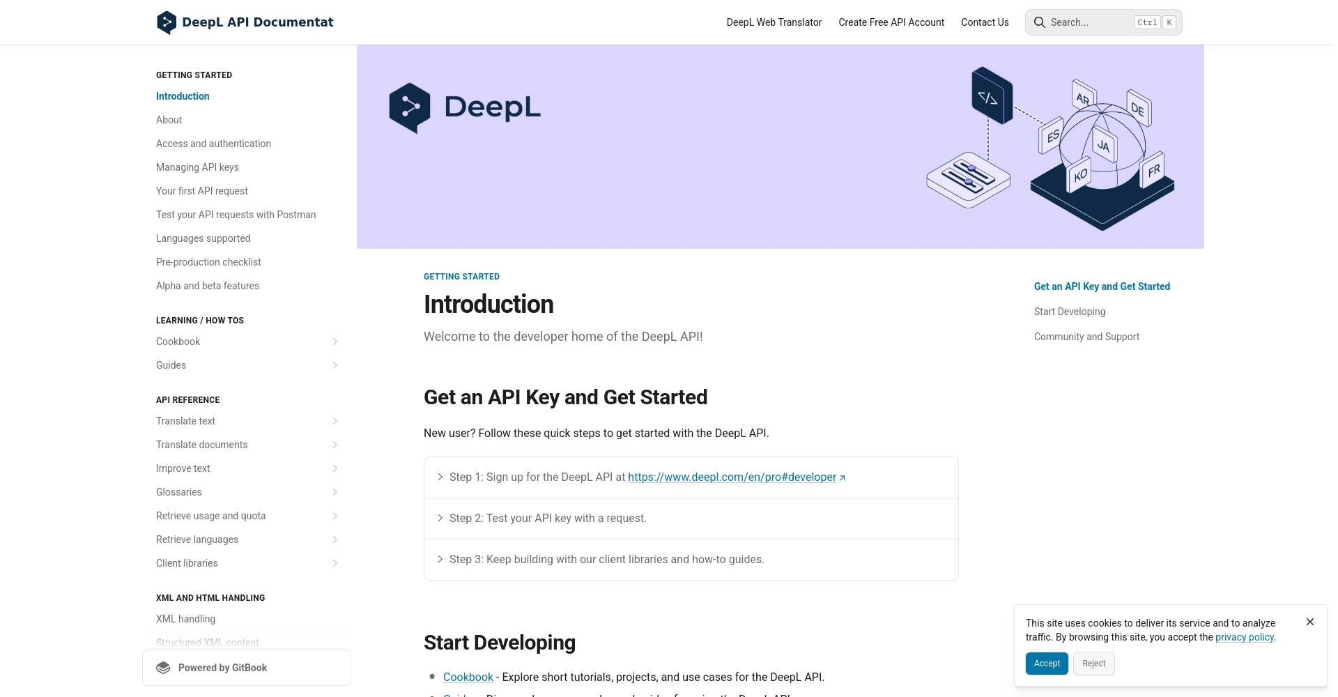 DeepL API文档