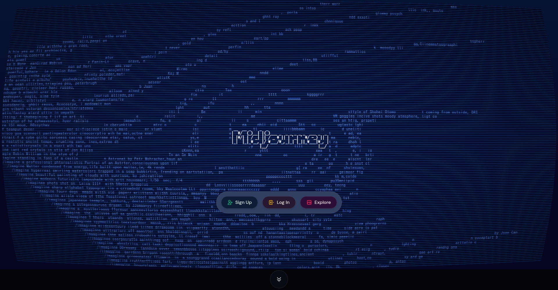 Midjourney官网截图