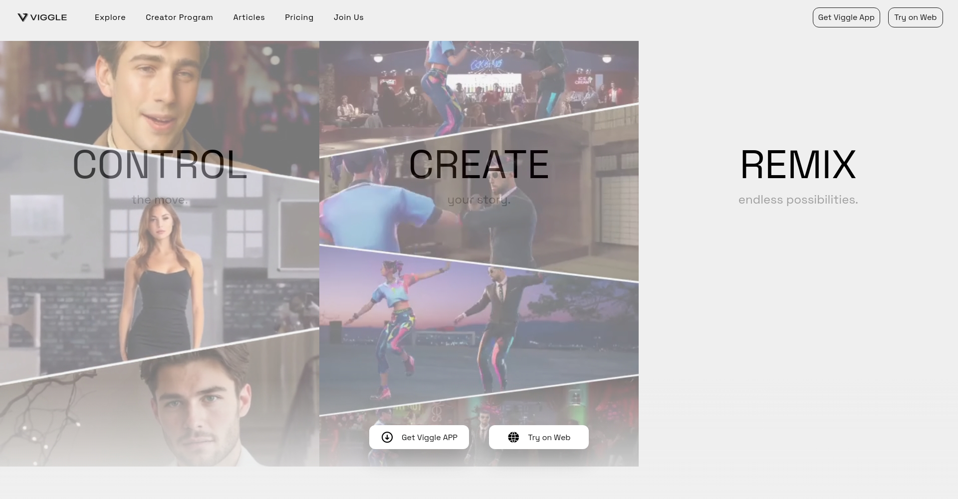 viggle ai官网截图