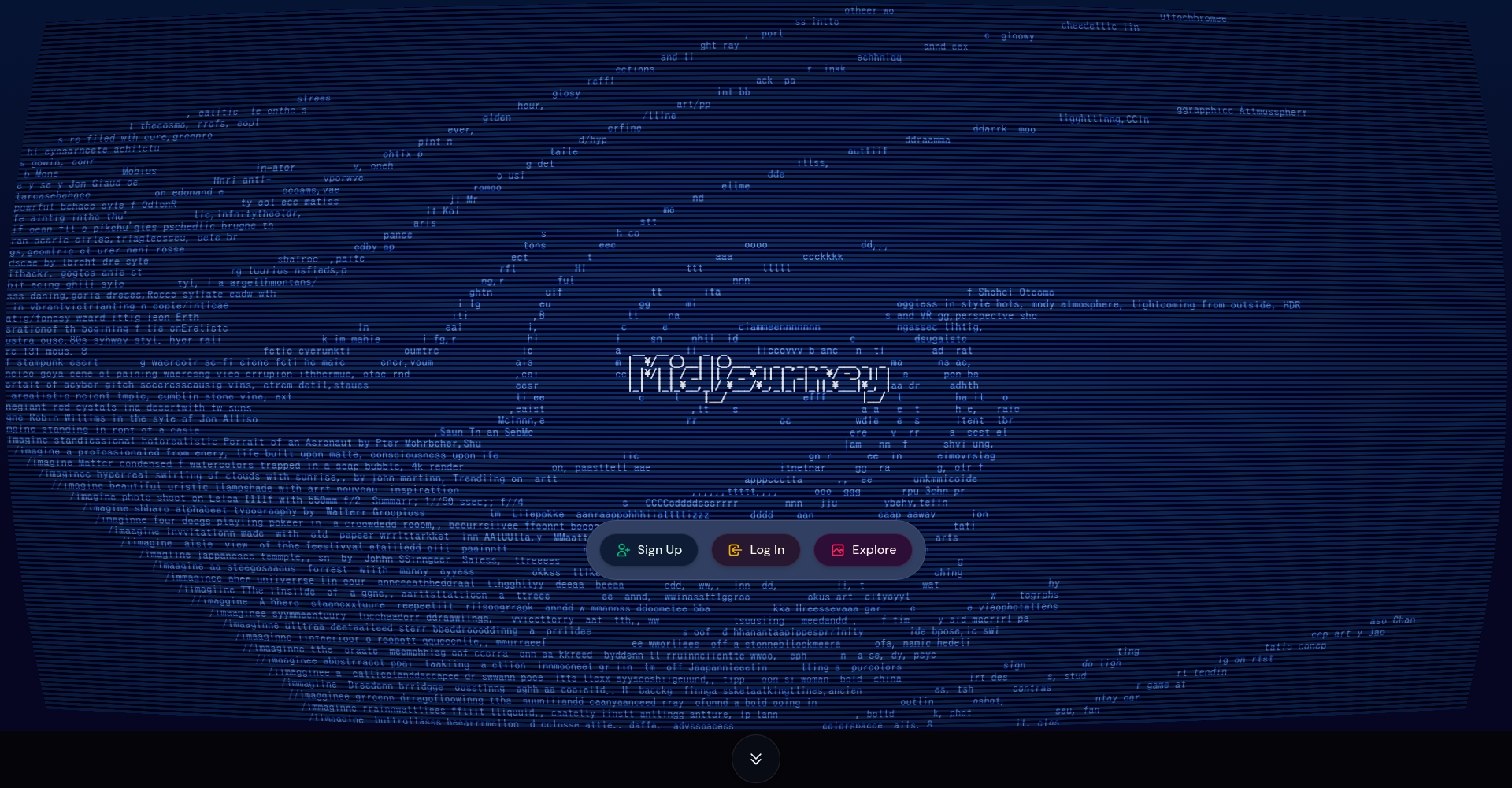 Midjourney官网截图