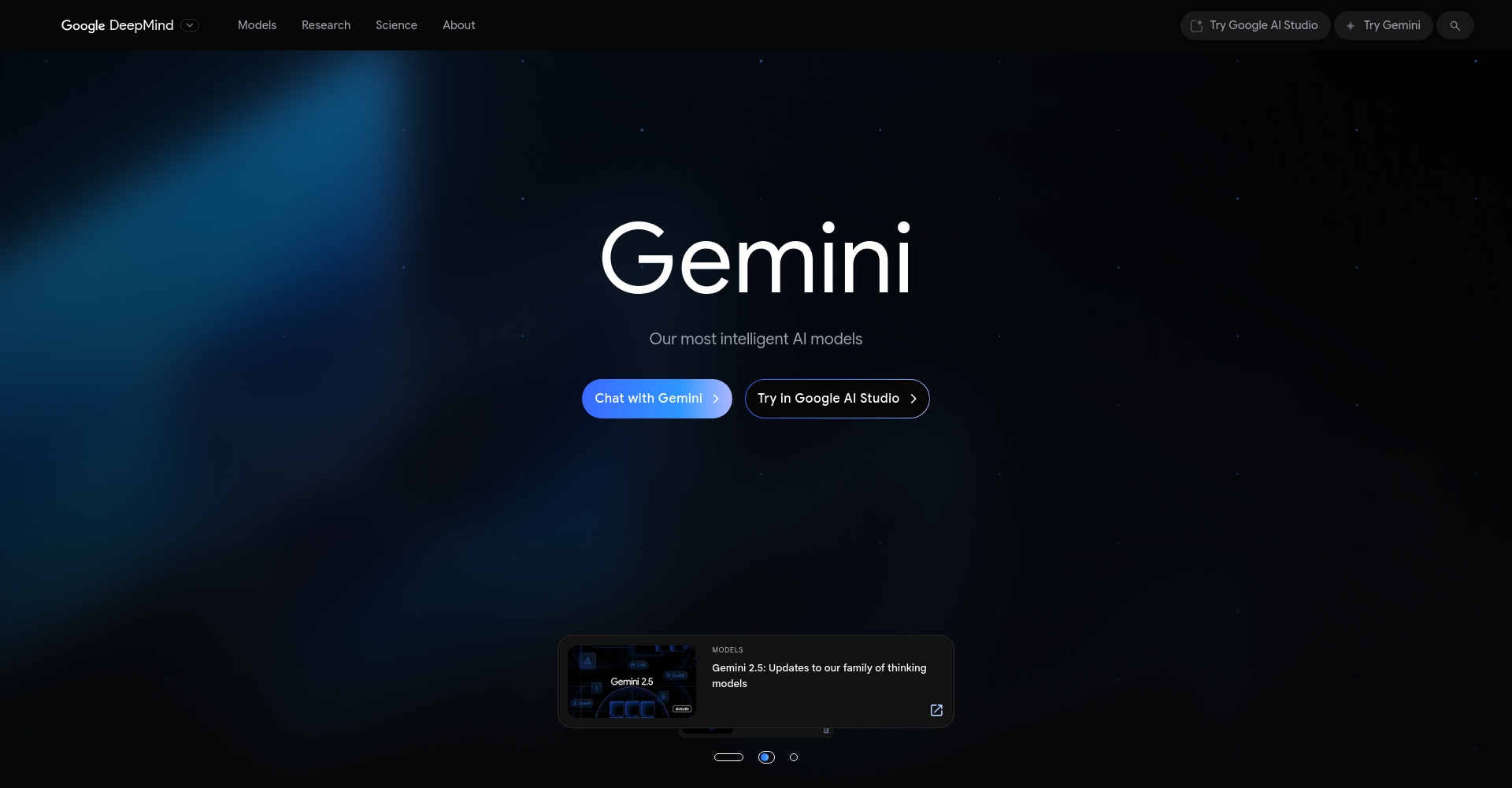 Gemini模型官网