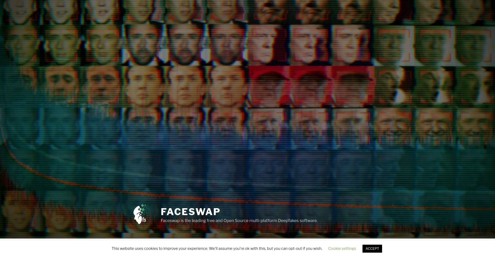 FaceSwap Online网站界面截图