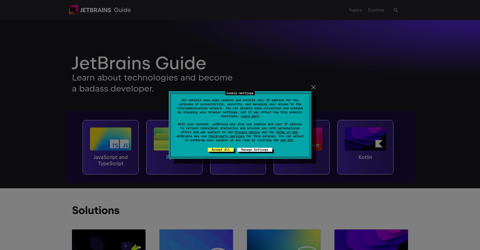 JetBrains Guide社区与教程资源截图