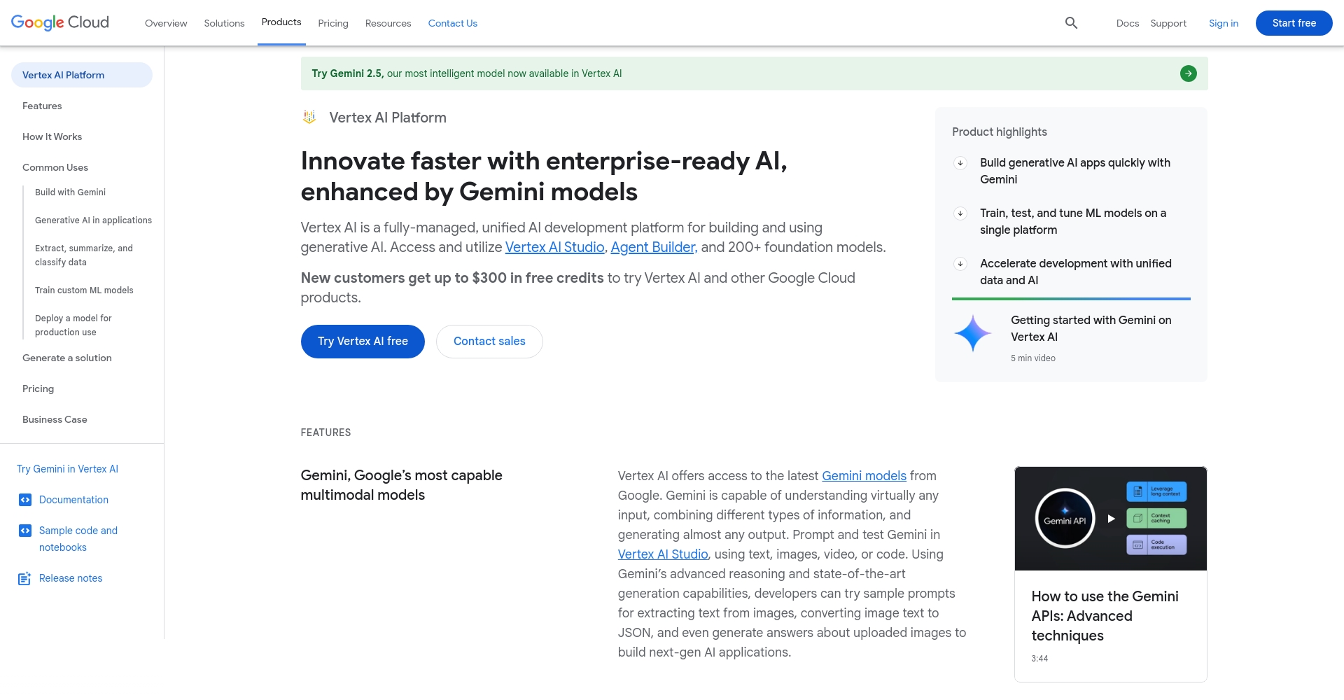 Google Vertex AI