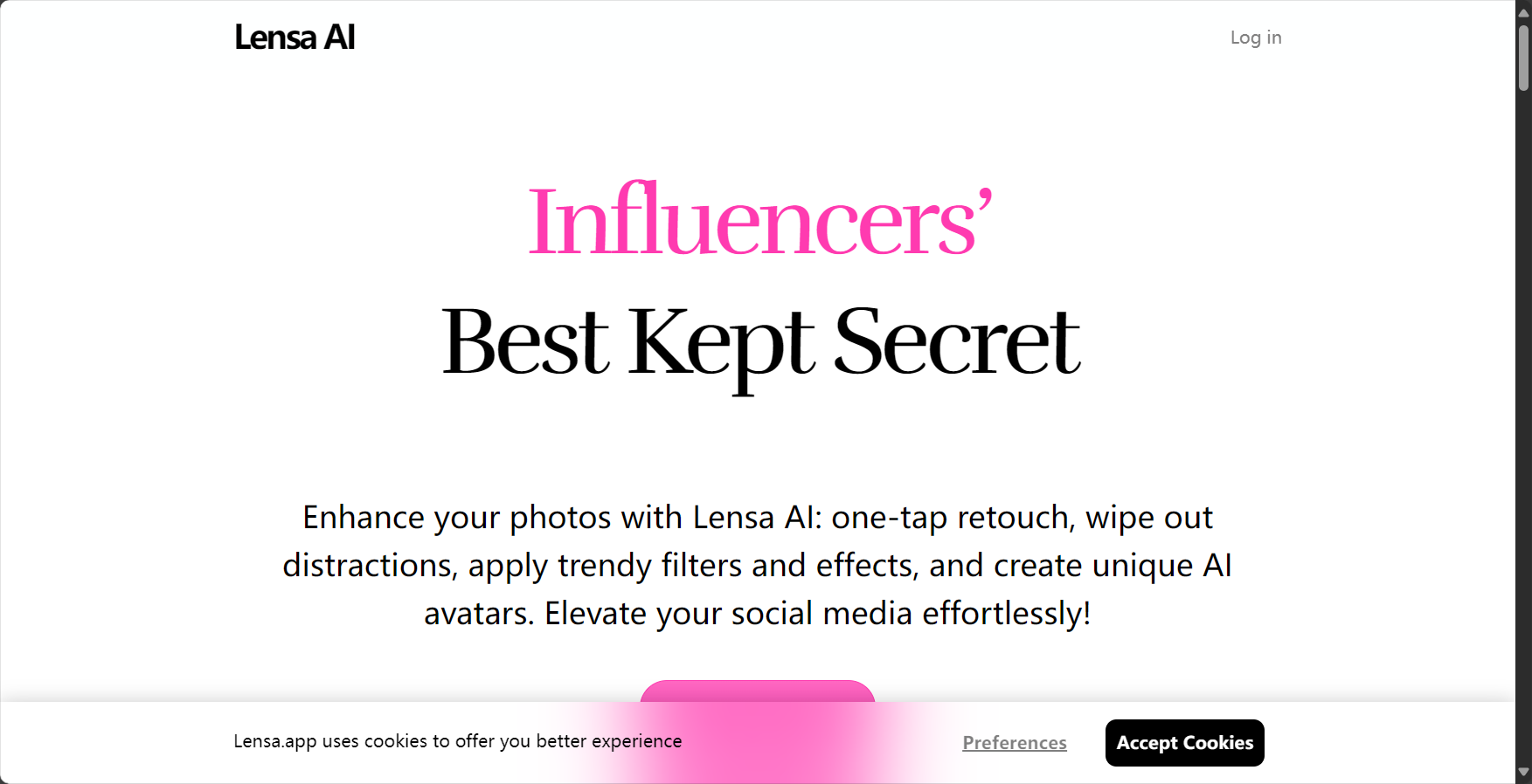 lensa ai官网