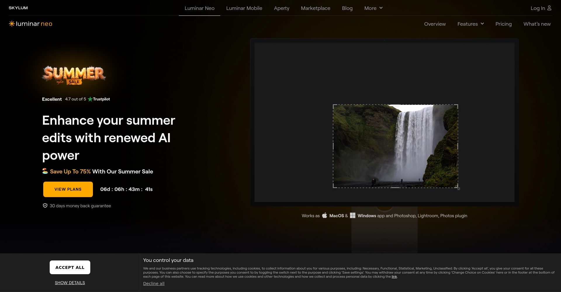 Luminar Neo AI艺术照片