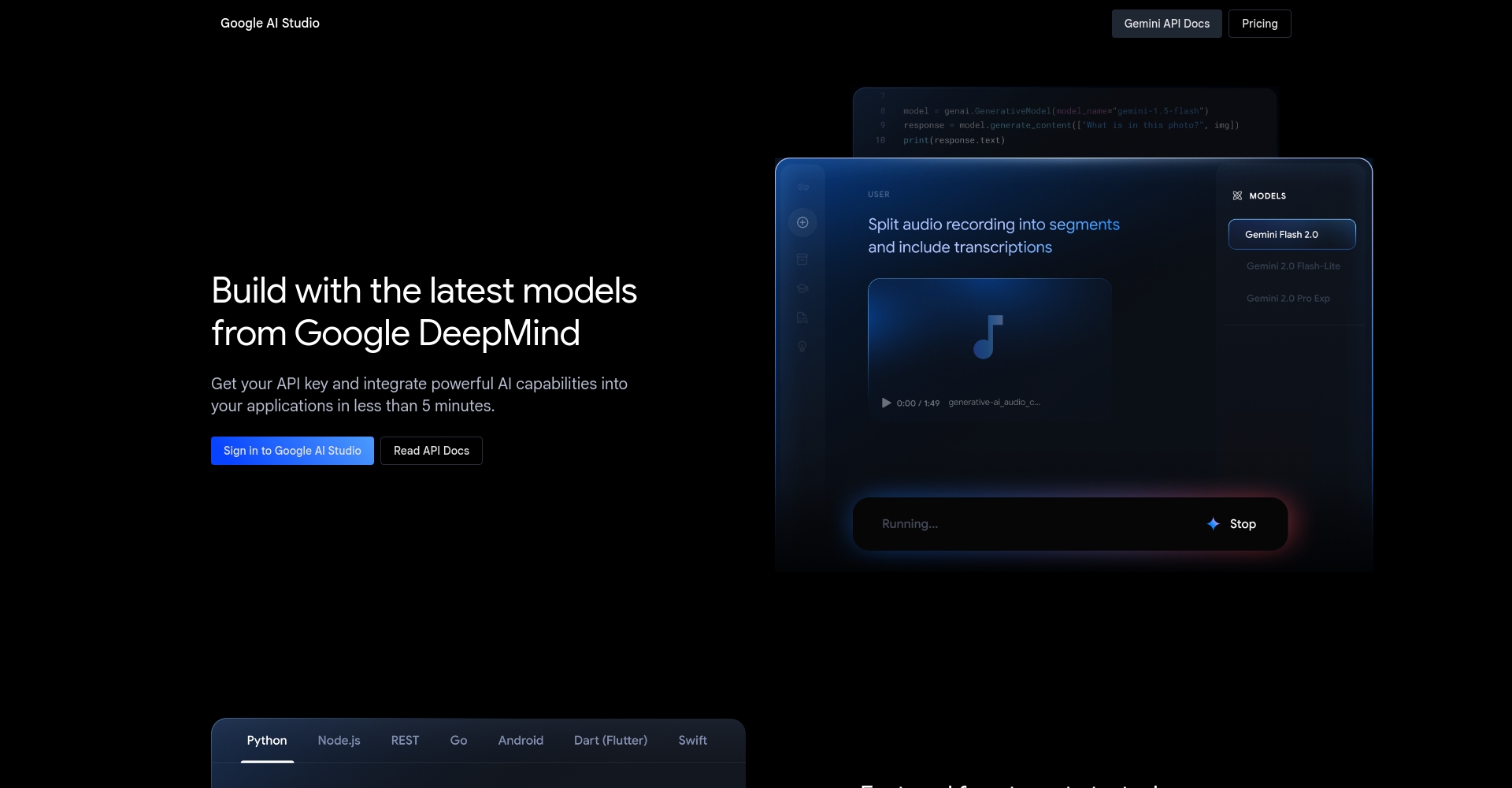Google AI Studio 视频生成功能