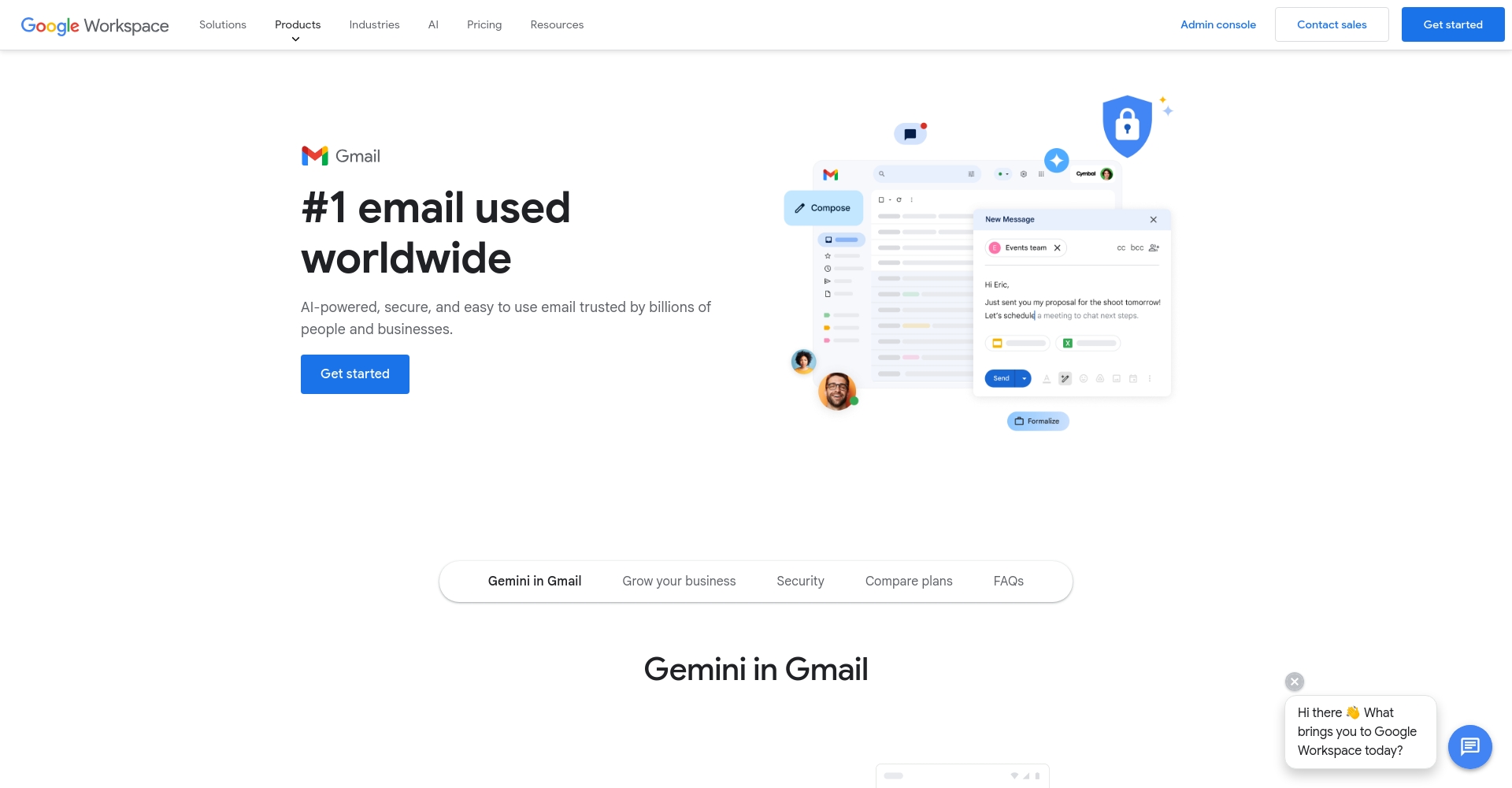 Gmail界面截图