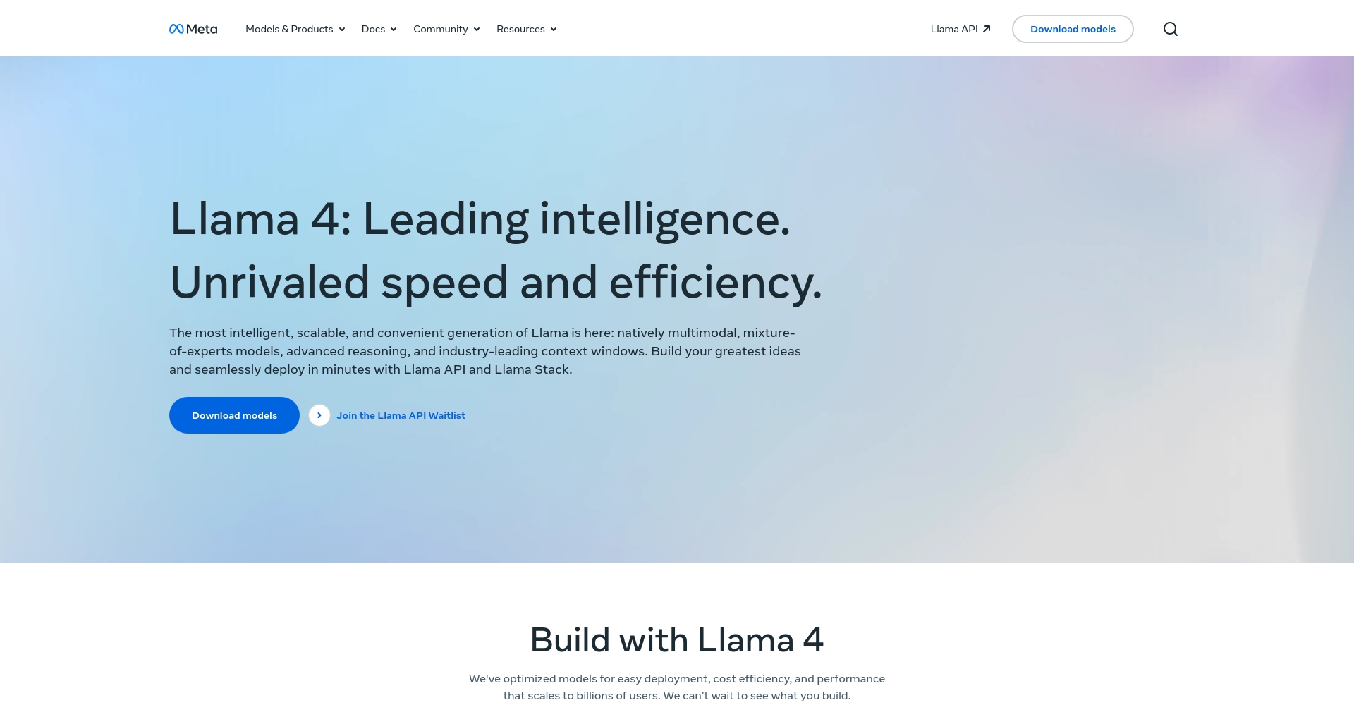 Llama 3官网