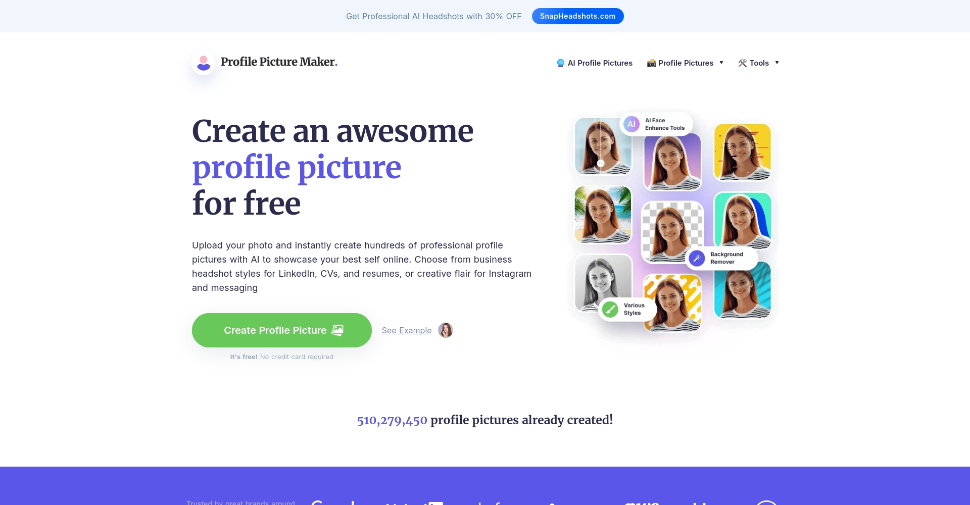 PFP Maker官网截图