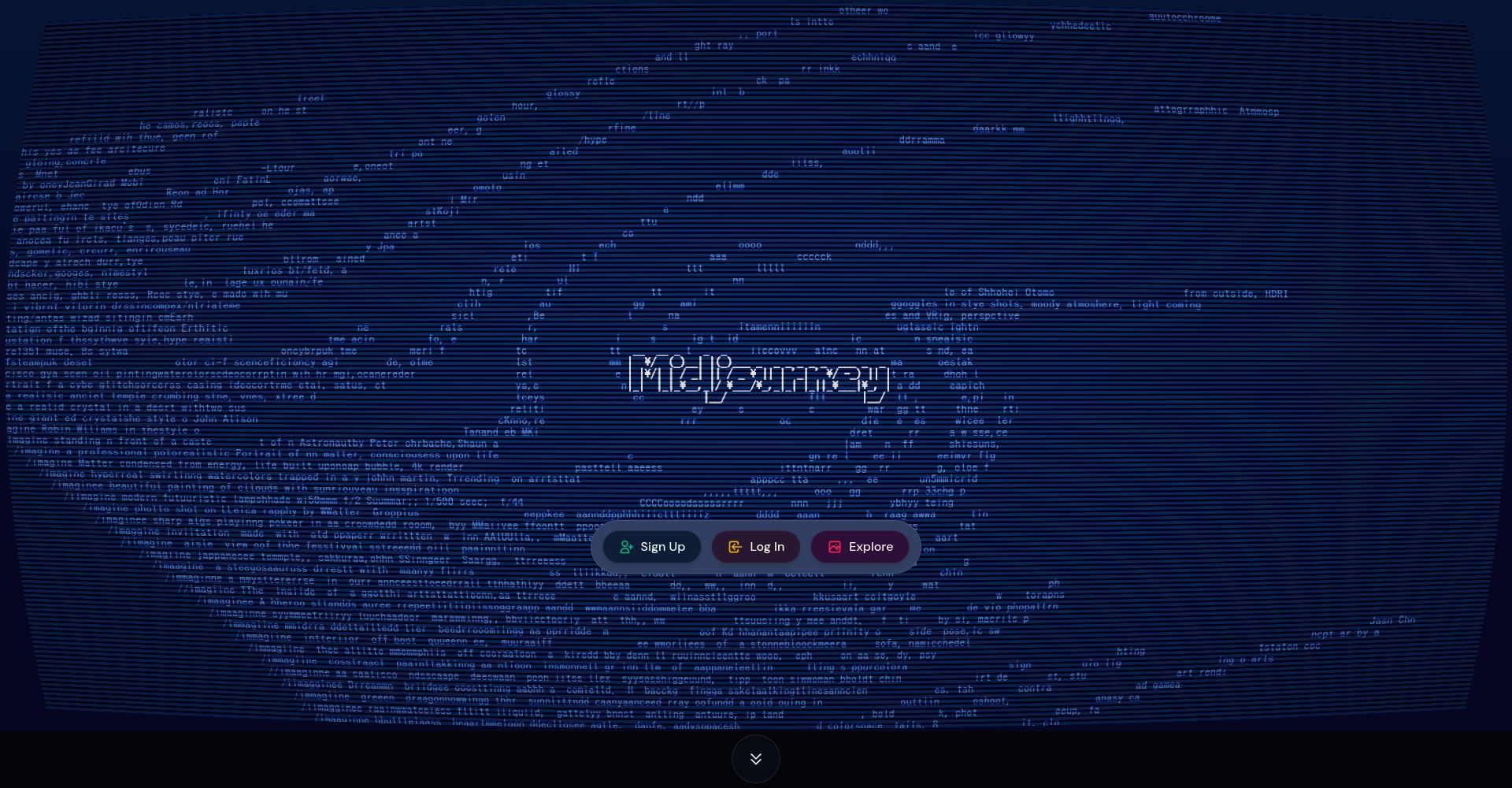 Midjourney官网页面