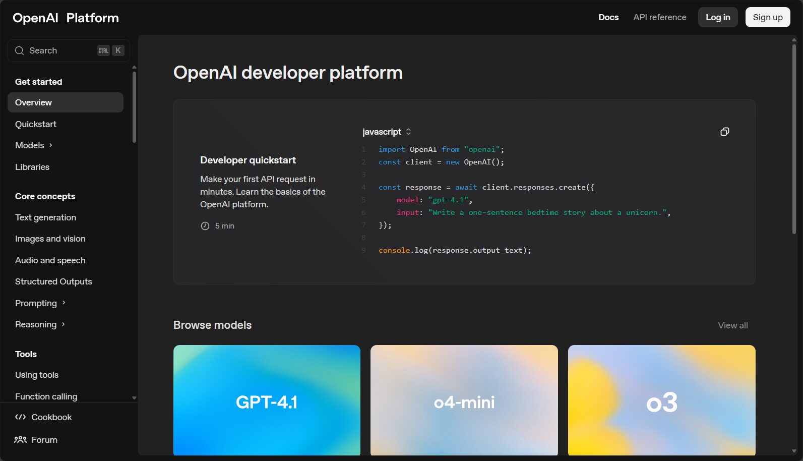 OpenAI教學專區