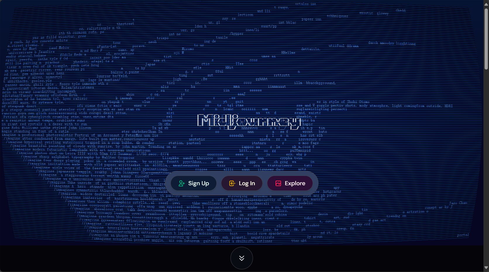 Midjourney官网截图
