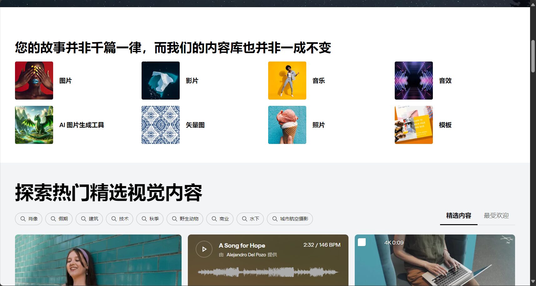 内容库提供