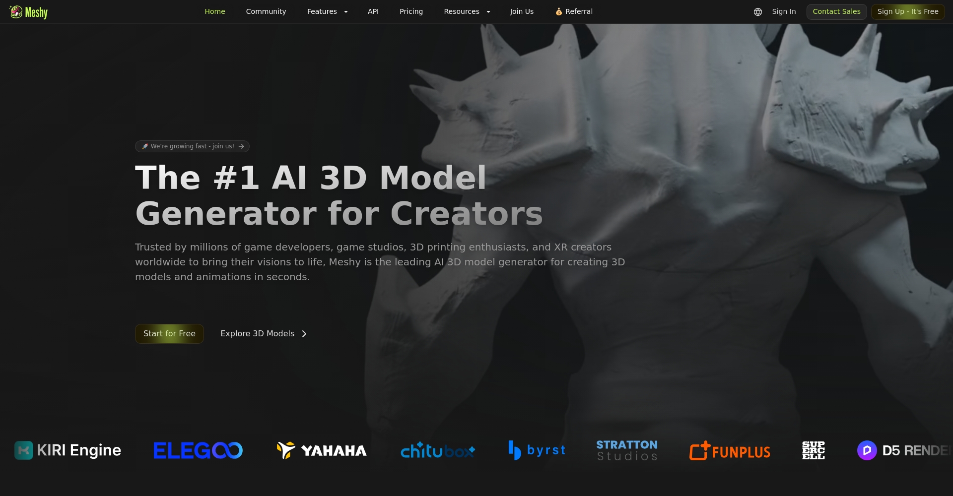 2025年最佳3D模型生成AI工具推薦與比較：8款免費與付費平台全面解析