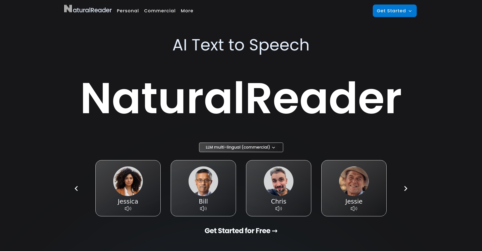 naturalreader官网页面