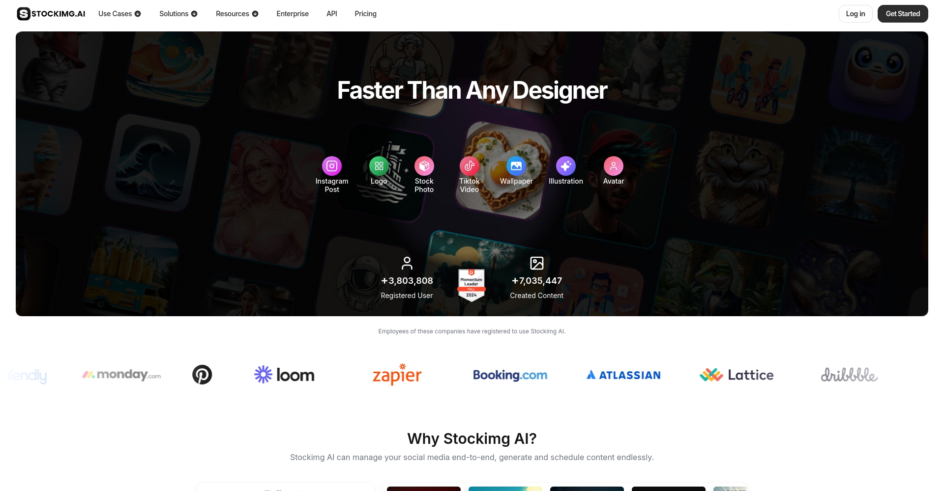 Stockimg AI官网截图