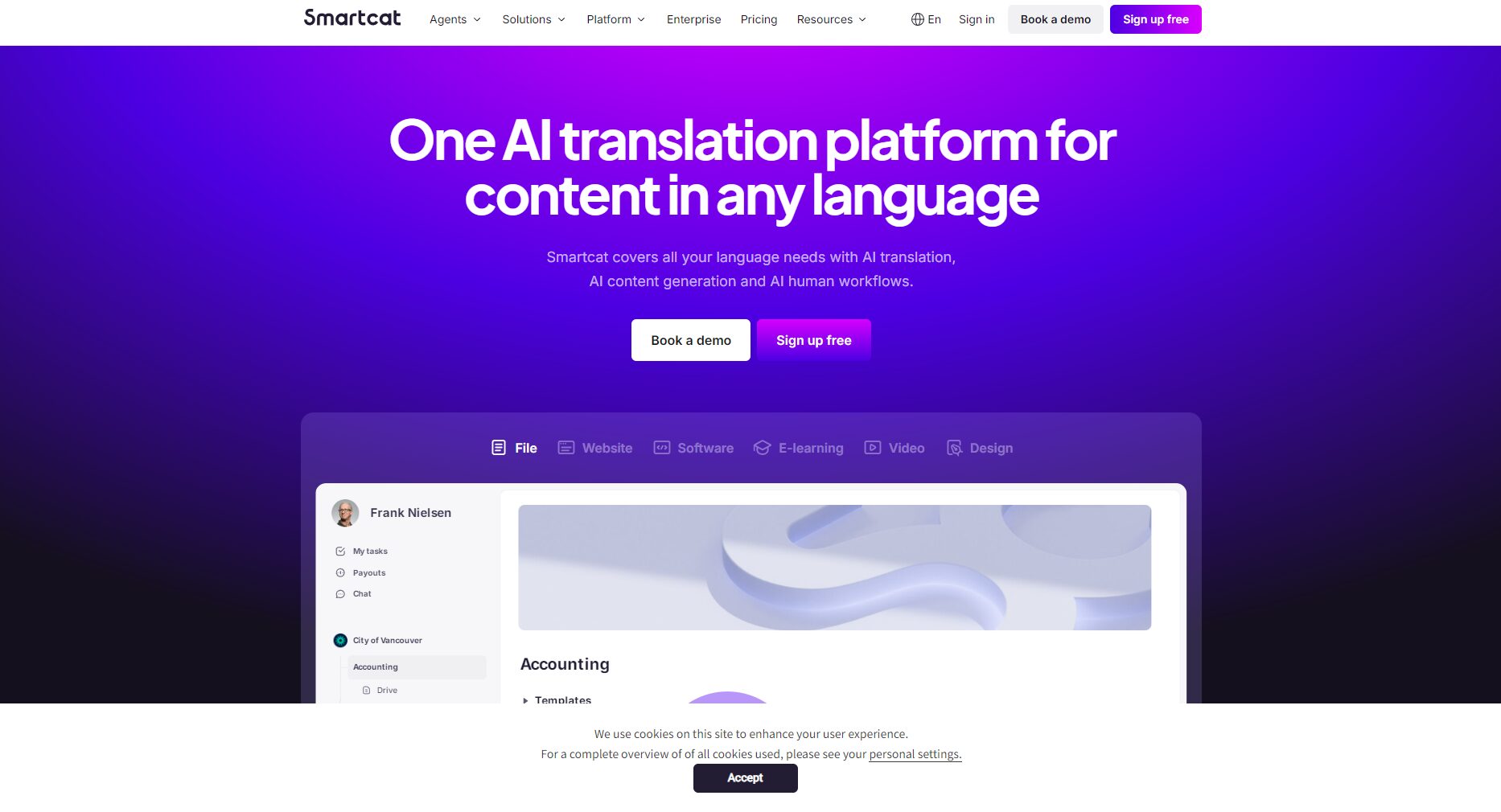 Smartcat 团队协作翻译