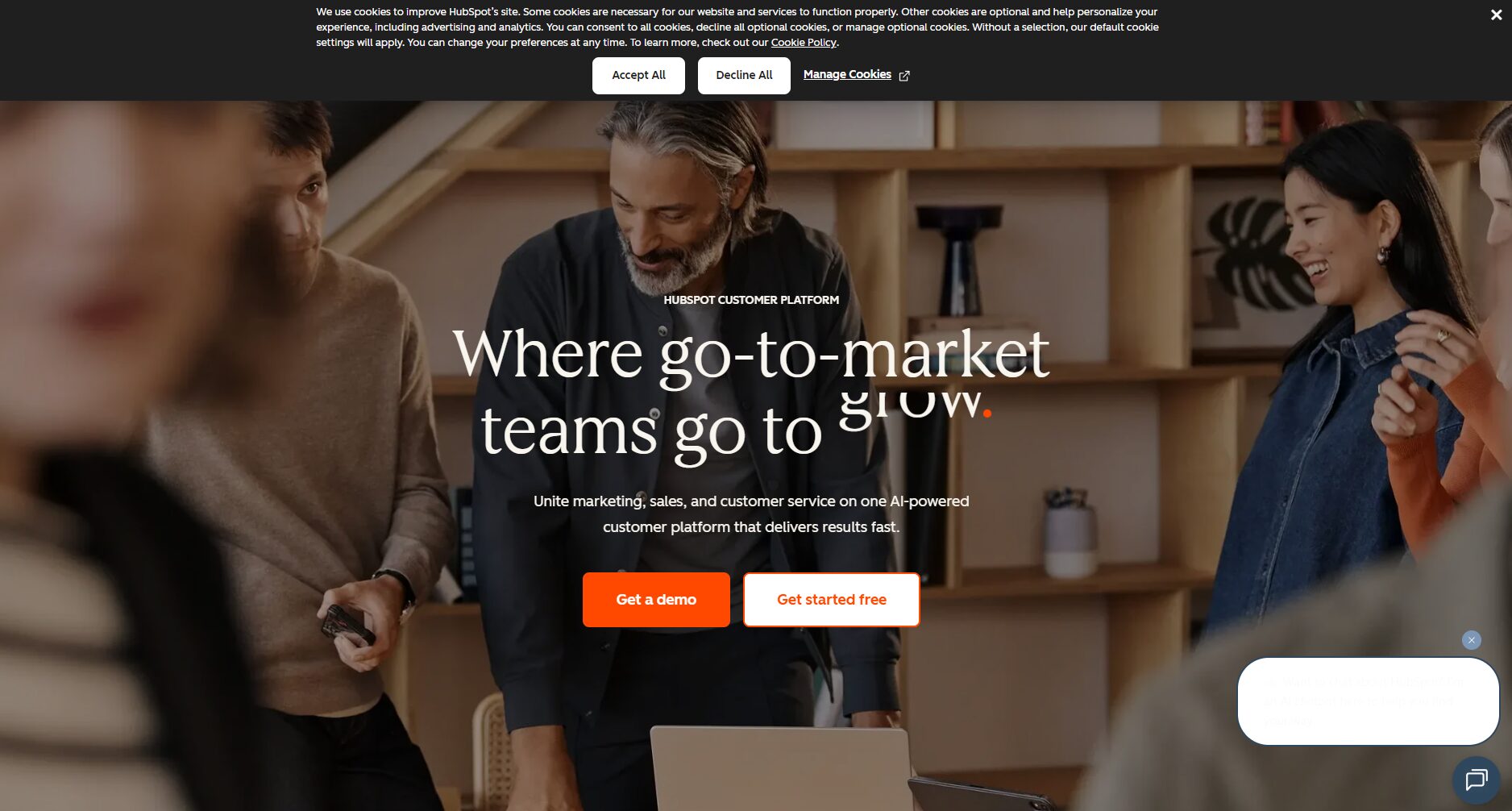 HubSpot AI 智能导购