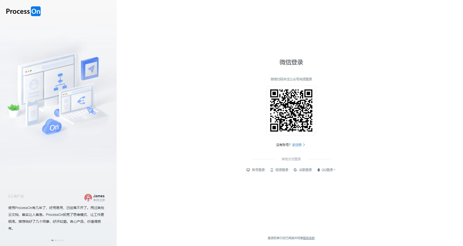 注册登录页
