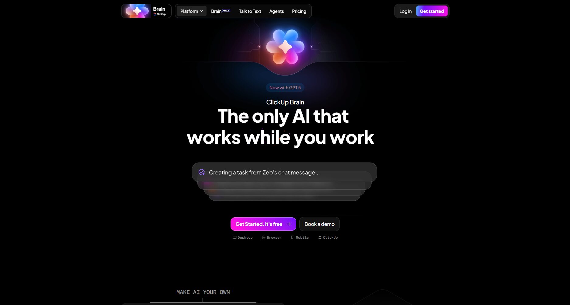 ClickUp AI项目管理