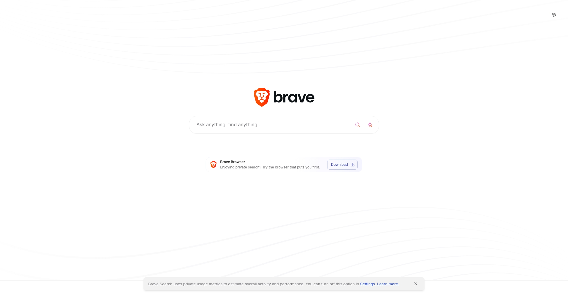 Brave Search隱私搜尋
