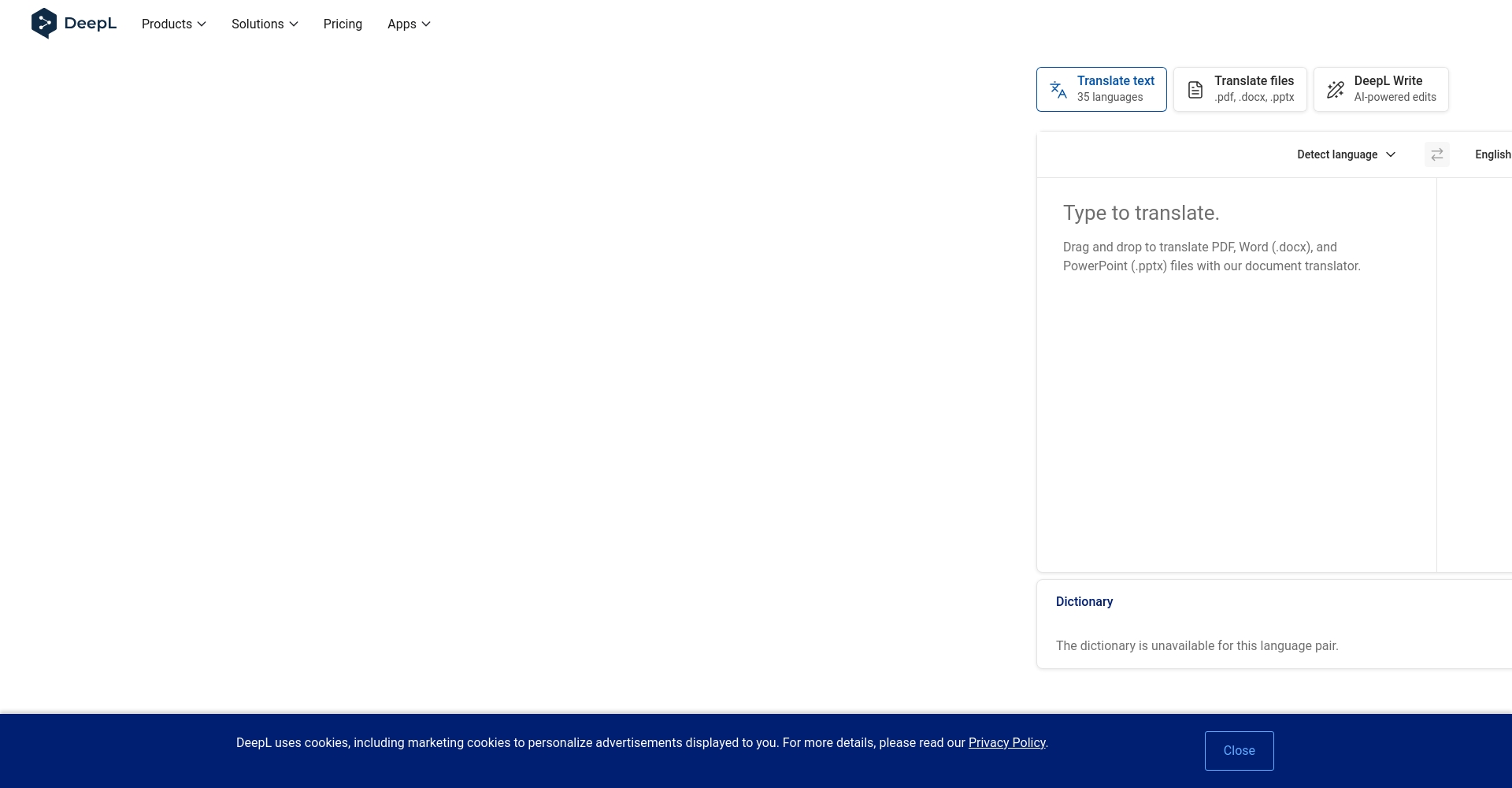 DeepL翻译网页版