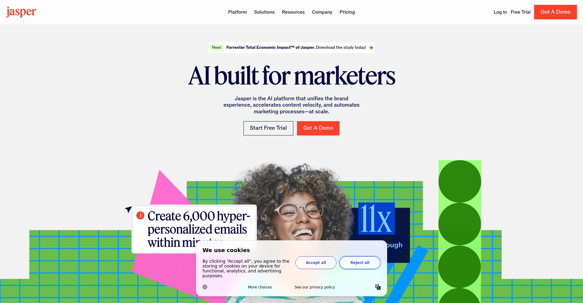 Jasper AI品牌写作平台