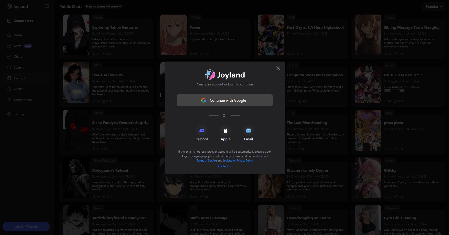 joyland ai全方位解析——打造沉浸式角色聊天与虚拟陪伴体验的新一代AI平台