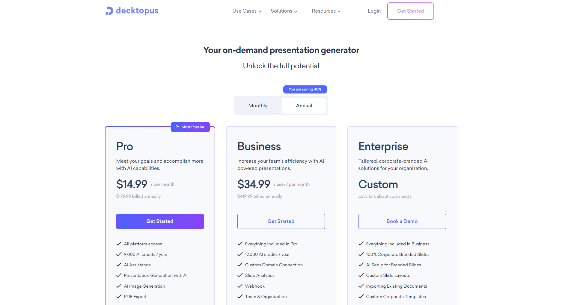 decktopus ai详细评测：如何用AI演示文稿工具助力职场汇报与销售提案？