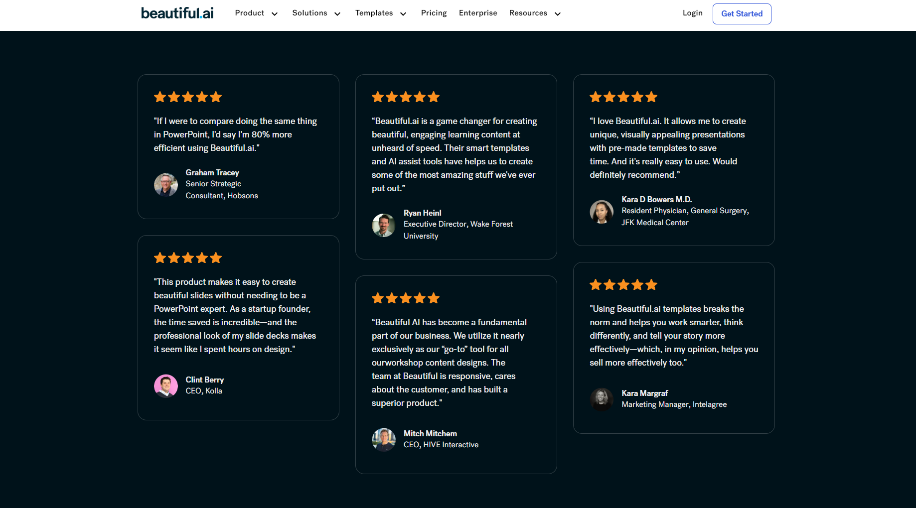 Beautiful.ai：使用ai智能化PPT设计流程的全能工作效率提升助手