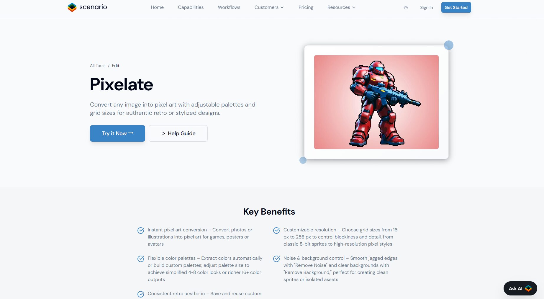 Pixelicious官网首页