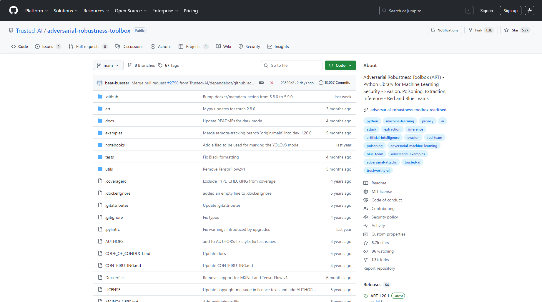 对抗性鲁棒性测试