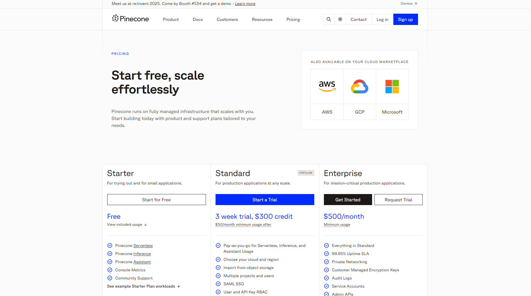 官方付费方案页