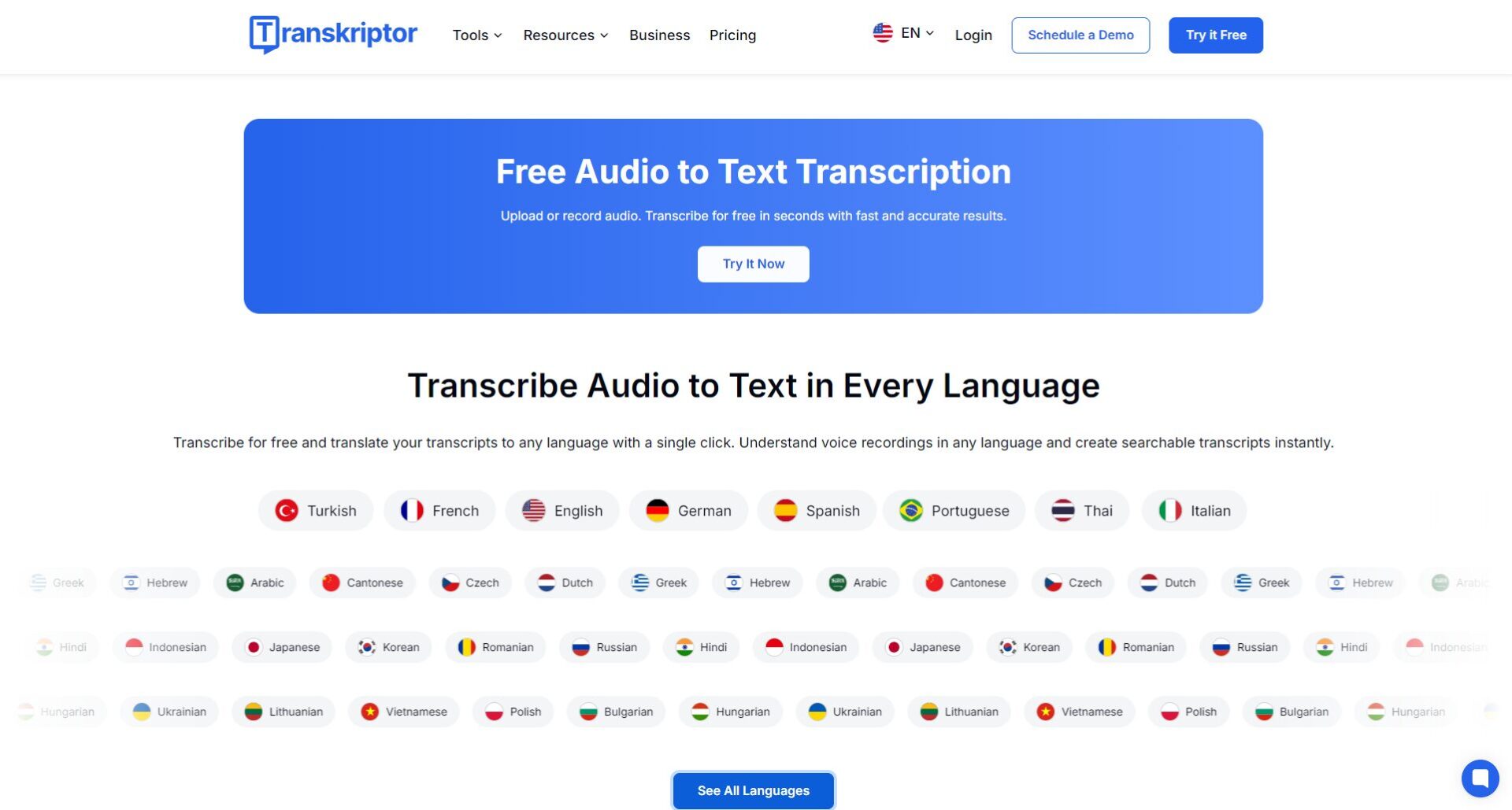 transkriptor 评测:如何高效将语音内容转为文字,提升工作效率?