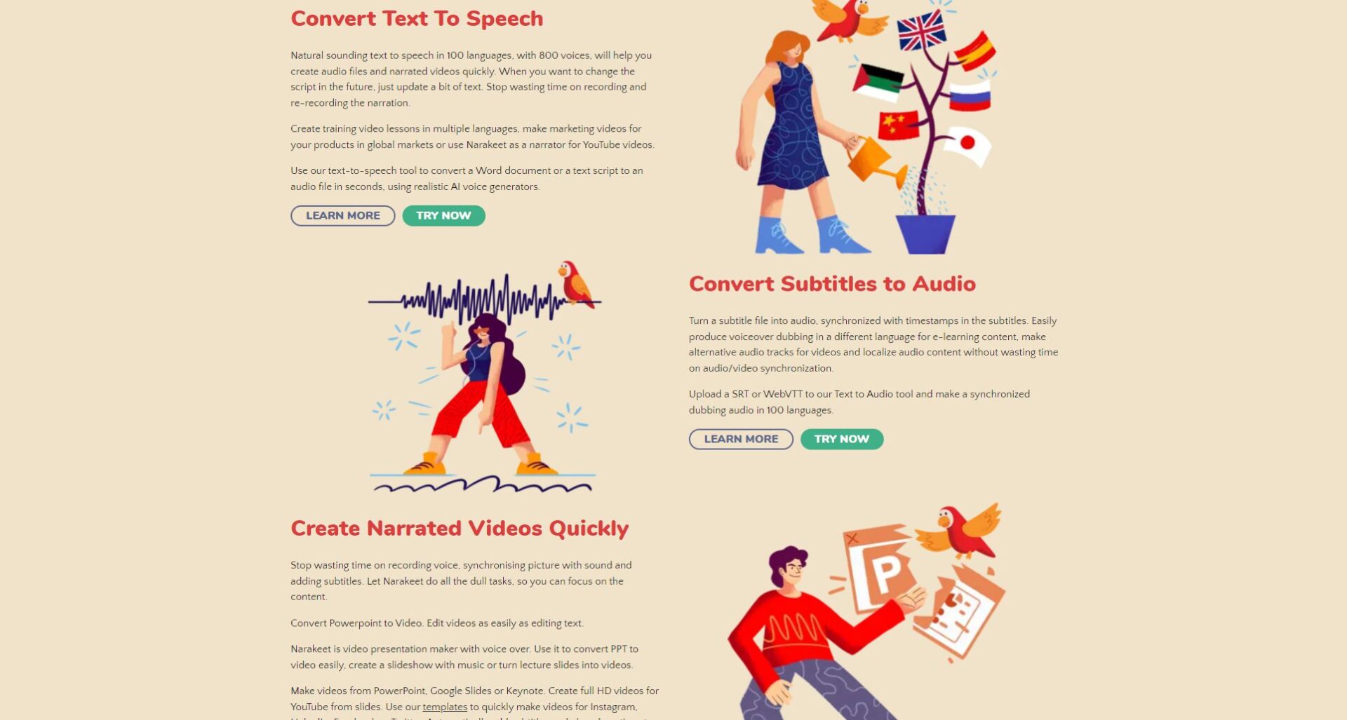 narakeet：AI语音合成与影片自动化制作工具全方位介绍