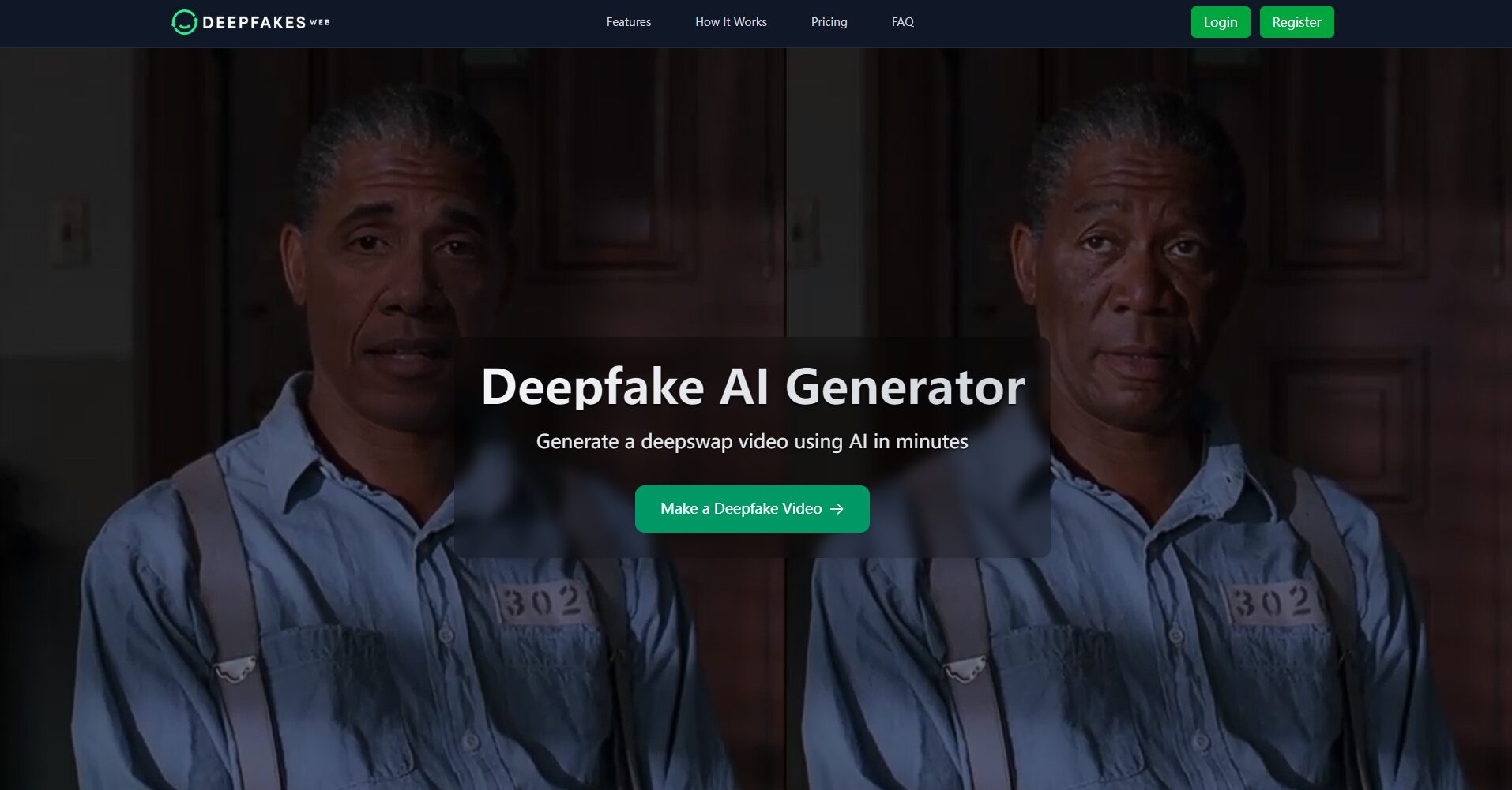 Deepfakes Web官网首页