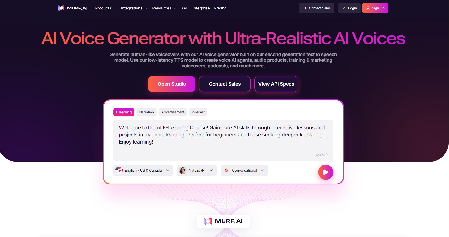 Murf AI官网