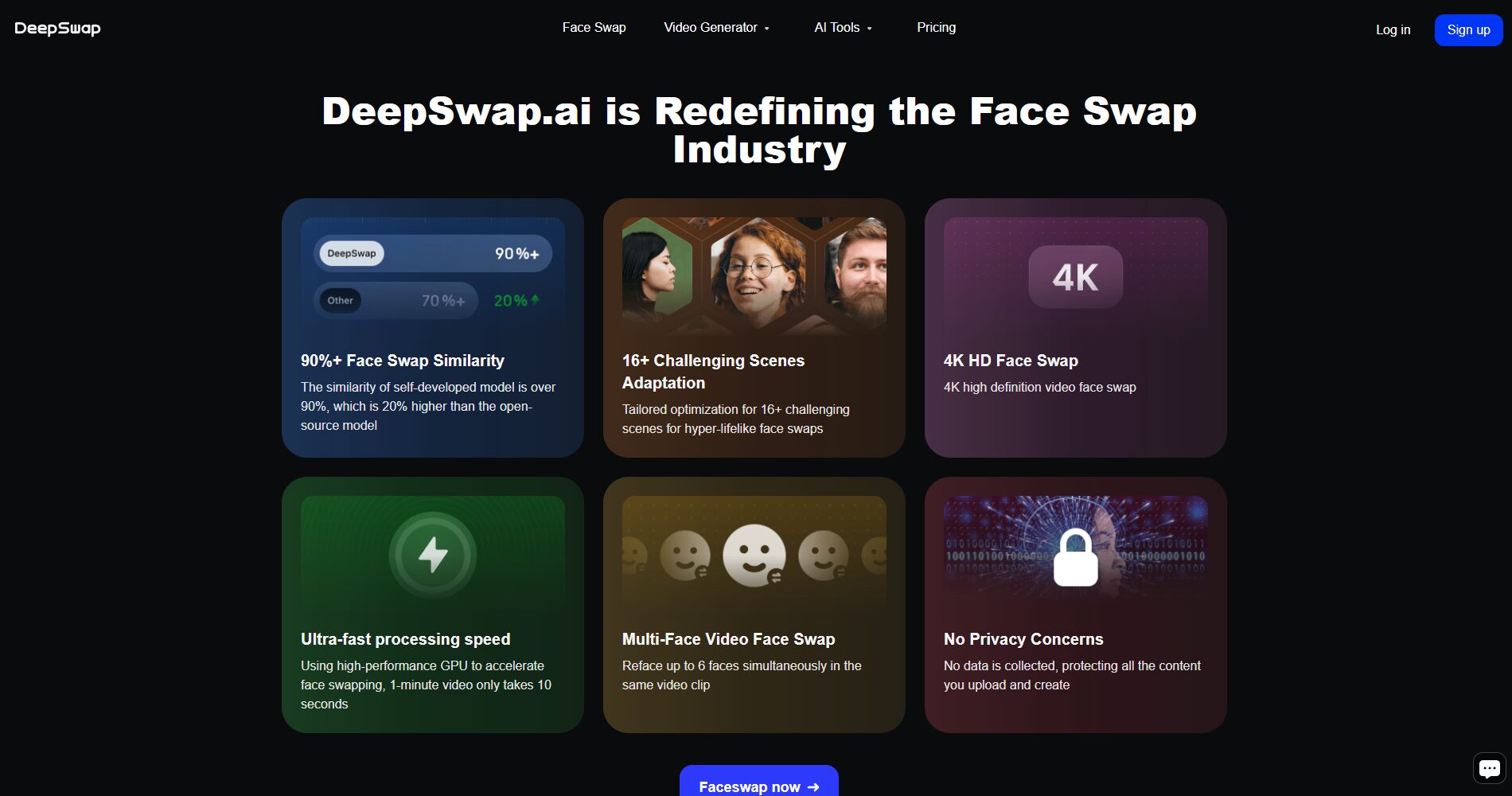 DeepSwap换脸演示