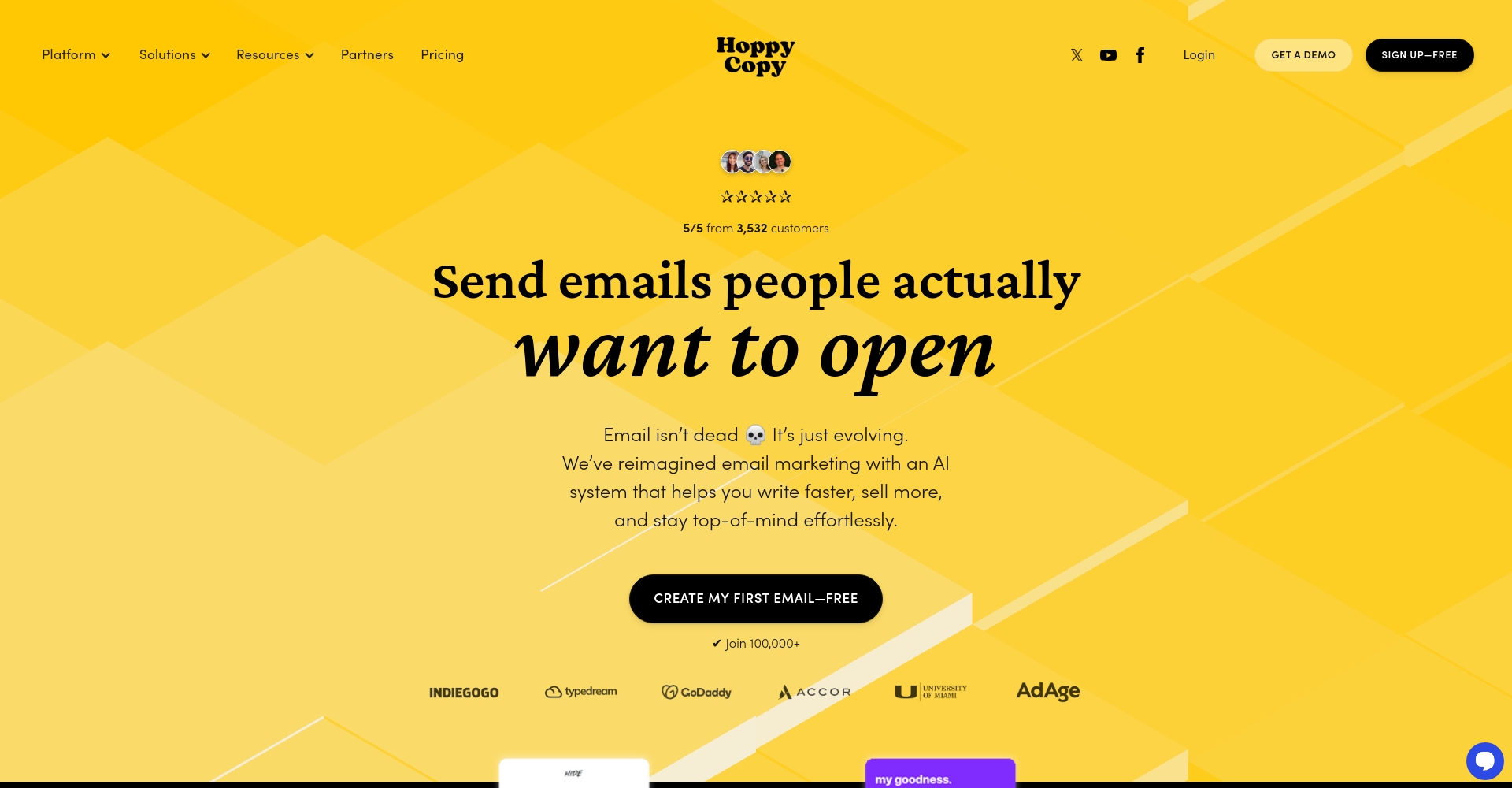 Hoppy Copy官网页面