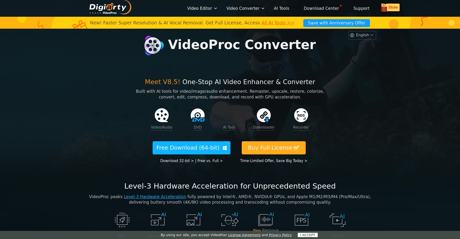 VideoProc Vlogger界面截图