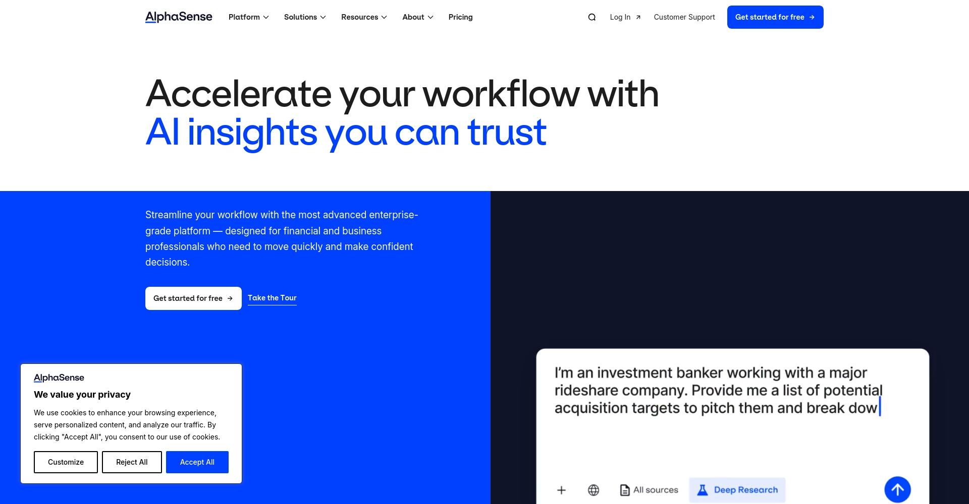 Alphasense详细介绍：2025年金融分析师如何利用Alphasense提升决策效率？