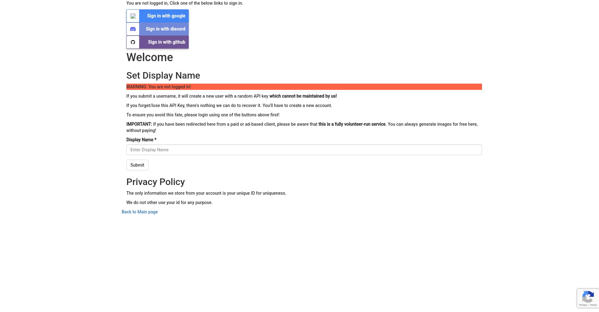 免费注册AI Horde