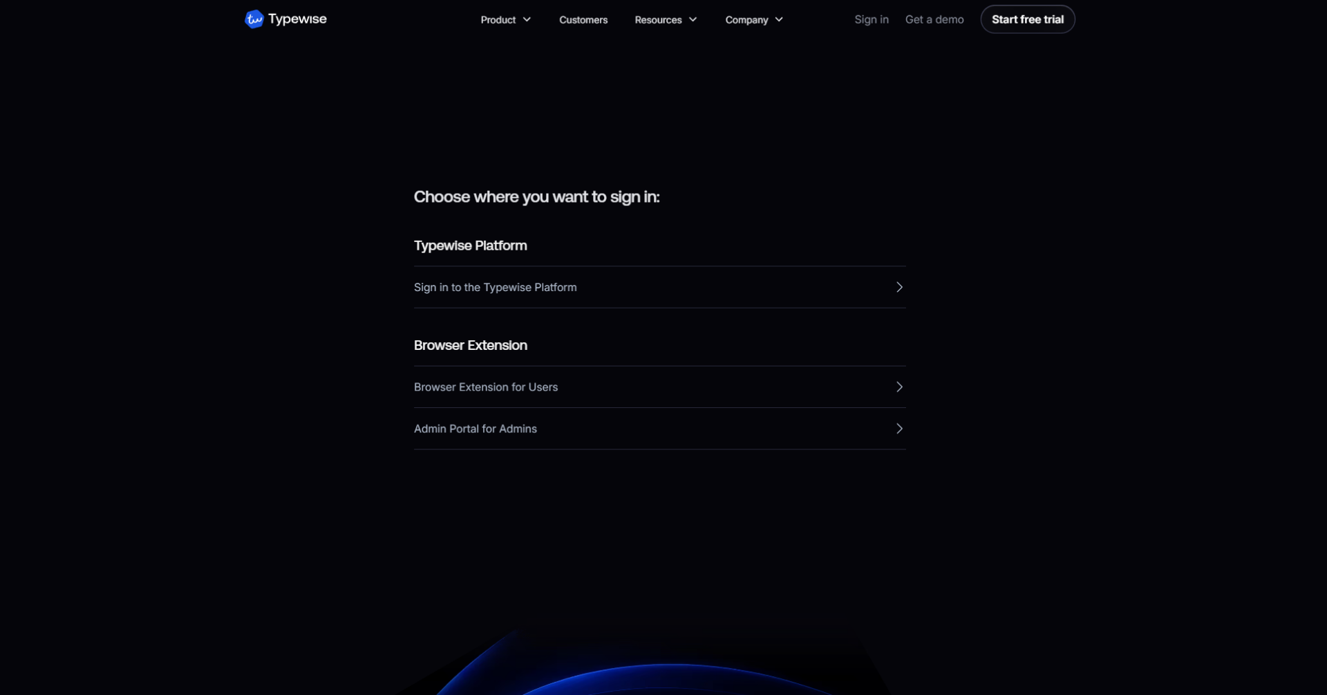 Typewise官网注册登录页