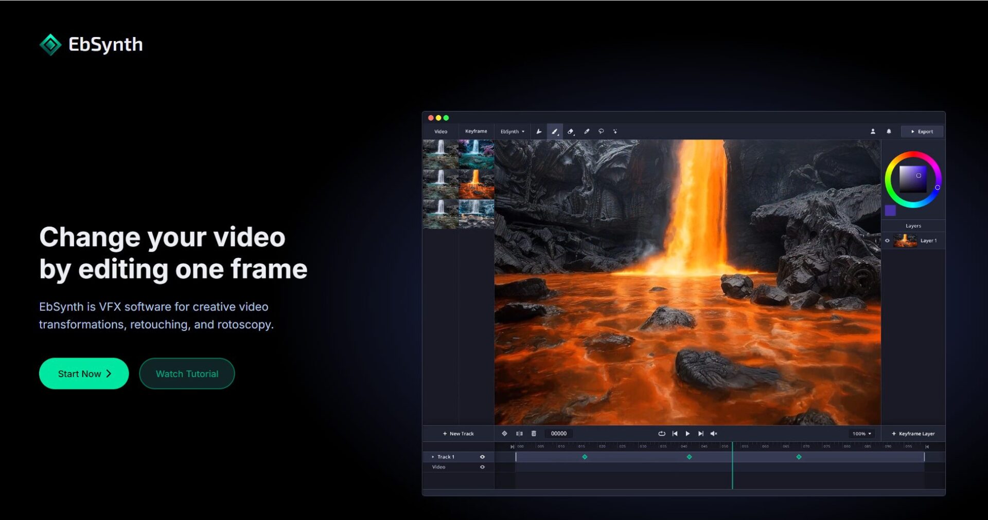 ebsynth官网首页截图