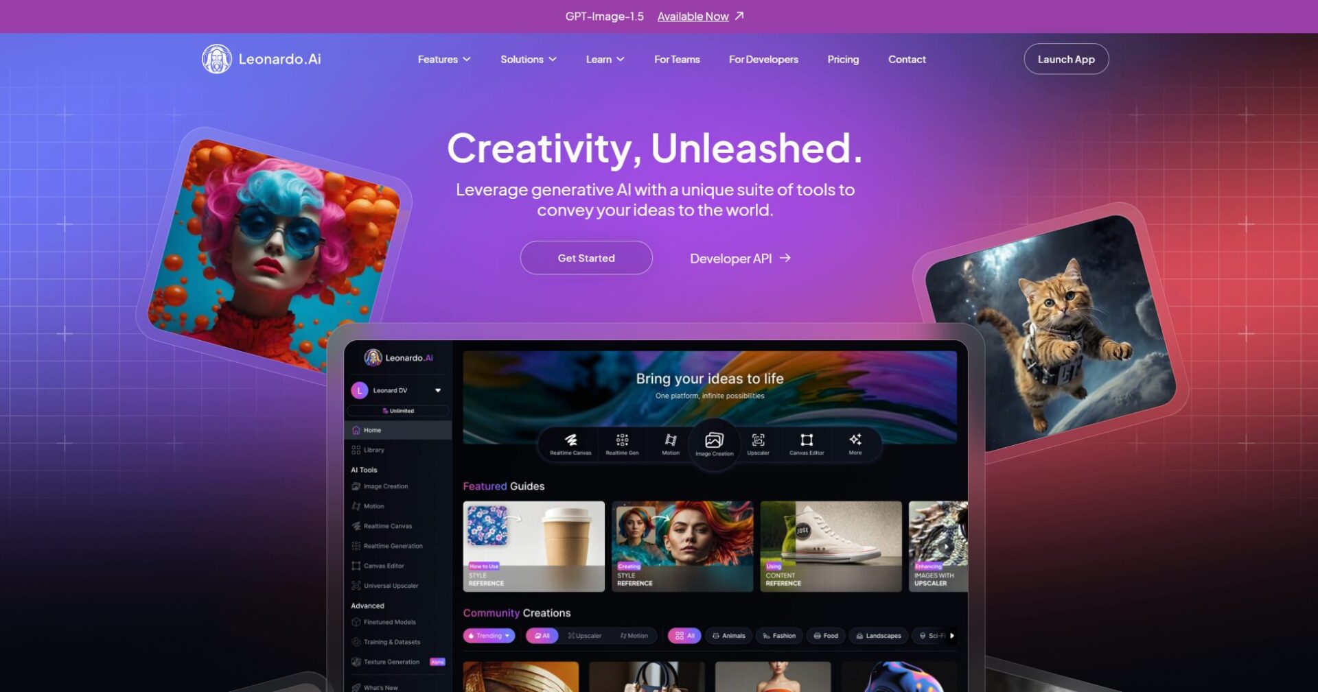 Leonardo AI官网